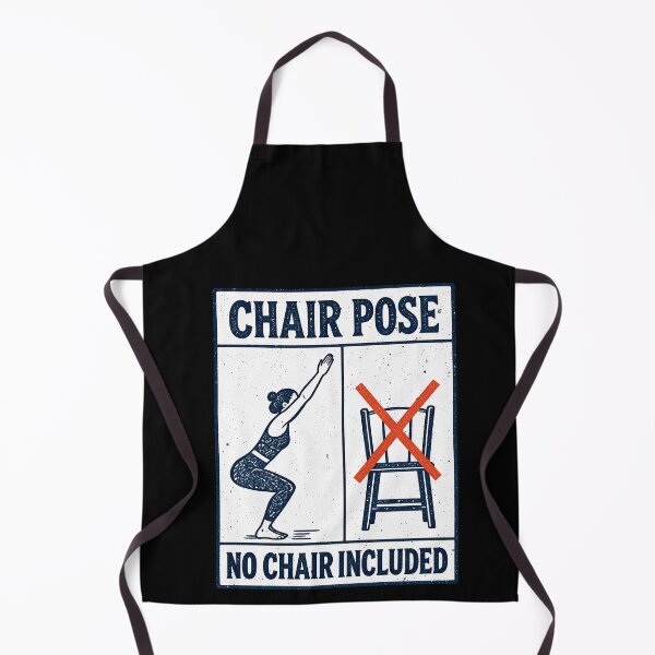 Item preview, Chair Pose Exercise Without a Chair designed and sold by elderberry.