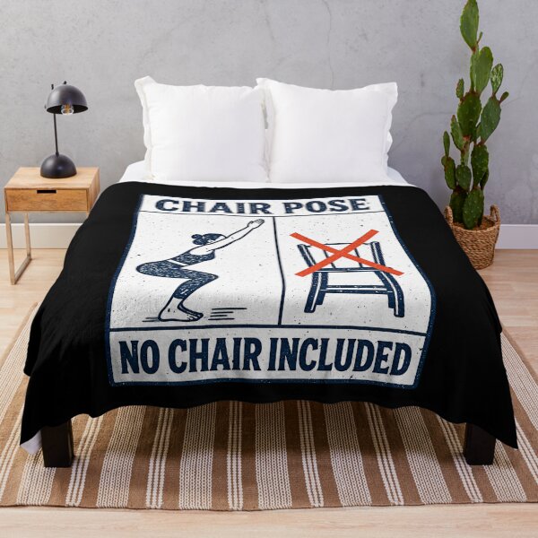 Item preview, Chair Pose Exercise Without a Chair designed and sold by elderberry.