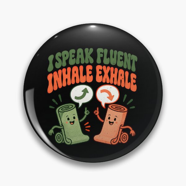 Item preview, Inhale Exhale With Smiling Yoga Mats designed and sold by elderberry.