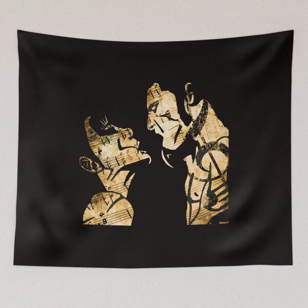Item preview, Musical Score Couple Silhouette Art designed and sold by Bright-Wilds.