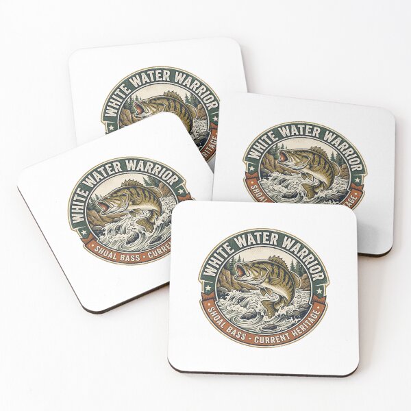 Item preview, Vintage Shoal Bass White Water Warrior Graphic designed and sold by NobleCast .