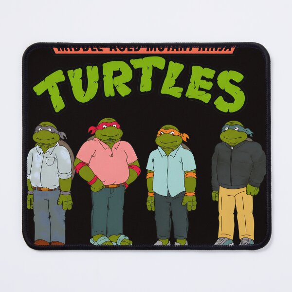 Item preview, Middle-Aged Mutant Ninja Turtles  designed and sold by Bright-Wilds.