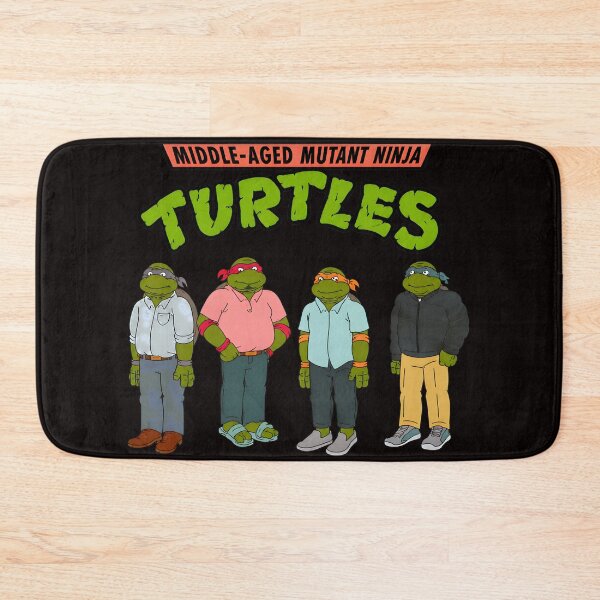 Item preview, Middle-Aged Mutant Ninja Turtles  designed and sold by Bright-Wilds.
