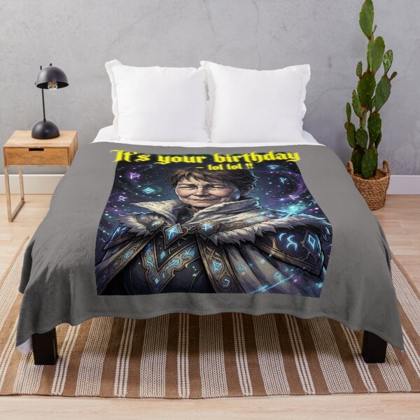 Item preview, Its Your Birthday Let Rip Meme Woman Face-83 designed and sold by DennDietz.