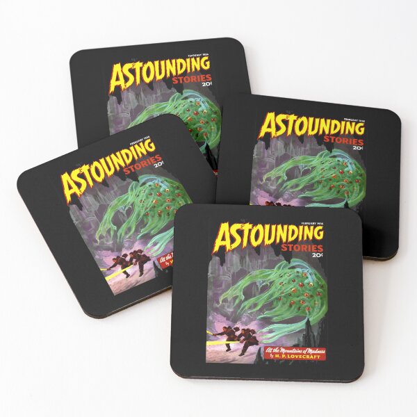 Item preview, Astounding Stories Lovecraft Mountains of Madness Art designed and sold by Black-OniOns.