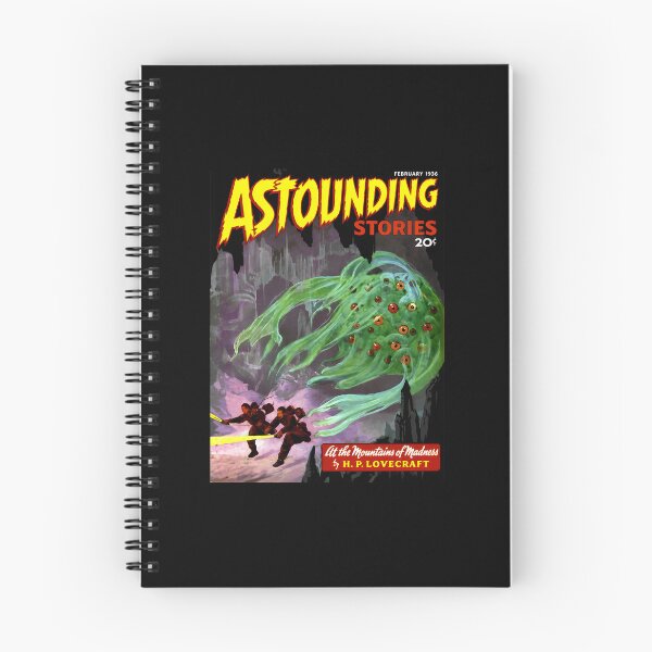 Item preview, Astounding Stories Lovecraft Mountains of Madness Art designed and sold by Black-OniOns.