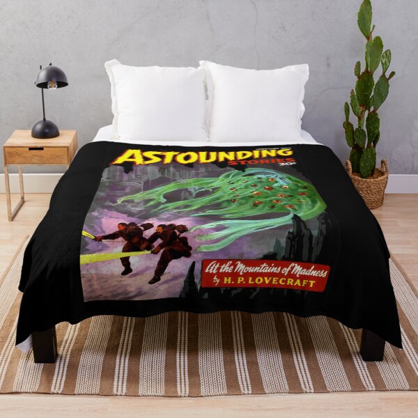 Item preview, Astounding Stories Lovecraft Mountains of Madness Art designed and sold by Black-OniOns.