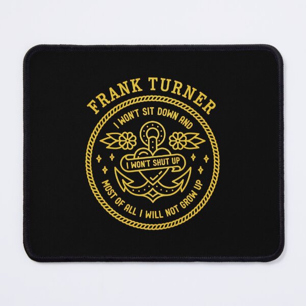 Item preview, FRANK TURNER I Won't Sit Down I Won't Shut Up Gold  designed and sold by Black-OniOns.