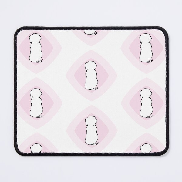Item preview, Doggie beach day in pink designed and sold by Quiet Waters Design.