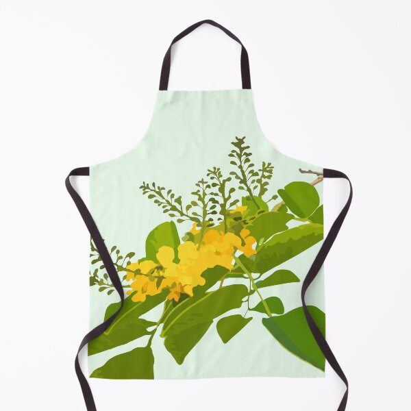 Item preview, Vector illustration of padauk flowers. designed and sold by MiMee4451.