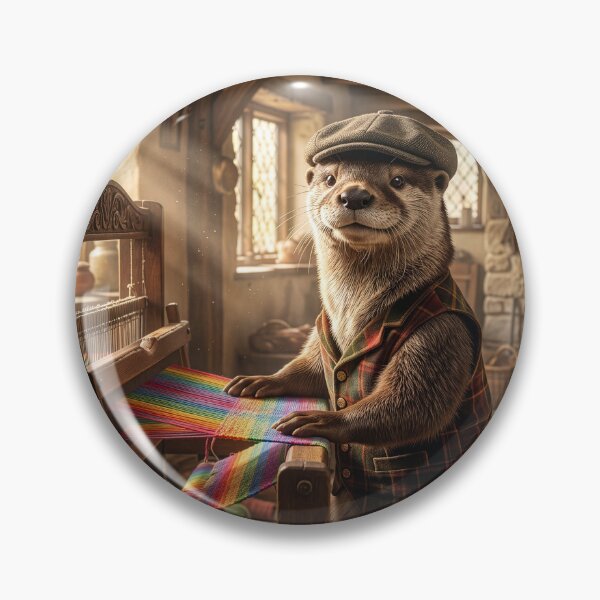 Item preview, Otter Weaver in His Cozy Cottage designed and sold by Tridentulus.