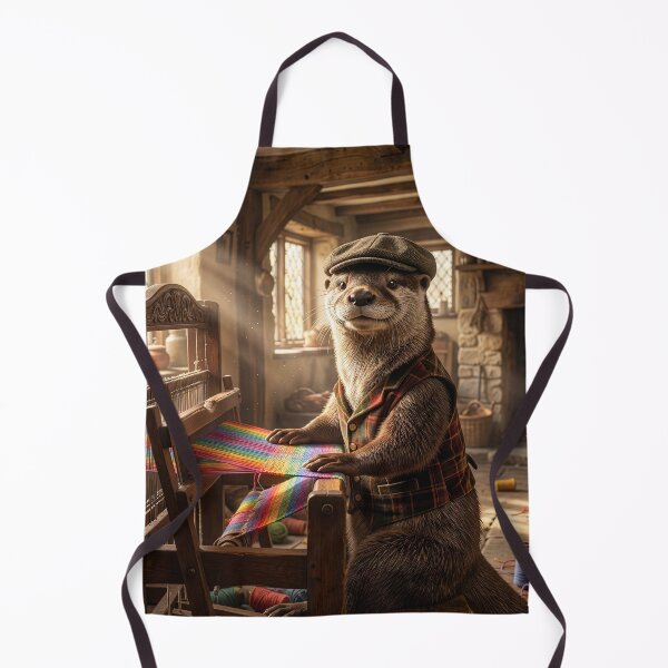 Item preview, Otter Weaver in His Cozy Cottage designed and sold by Tridentulus.