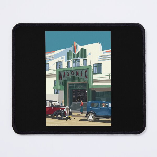 Item preview, Art-Deco-Napier-Masonic-Hotel designed and sold by spaceksirle.