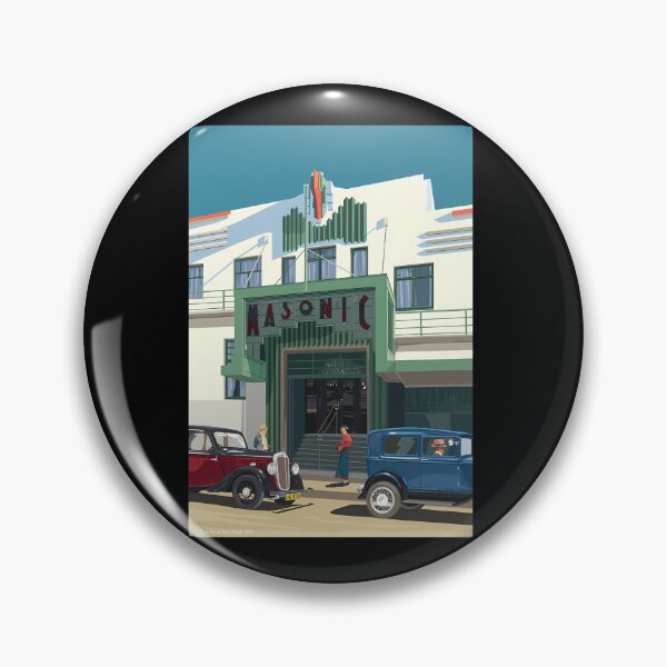 Item preview, Art-Deco-Napier-Masonic-Hotel designed and sold by spaceksirle.