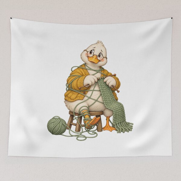 Item preview, A Little Unraveled Duck designed and sold by Wonderwoven Studio.