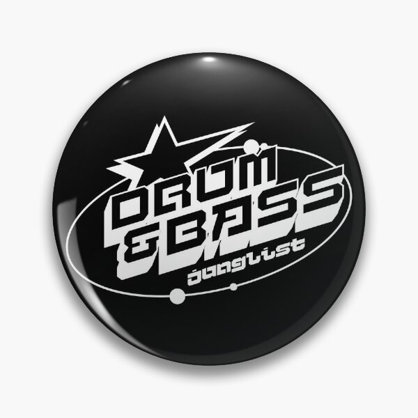 Item preview, DRUM AND BASS - Y2K Star Slant (White) designed and sold by Discothreadz.