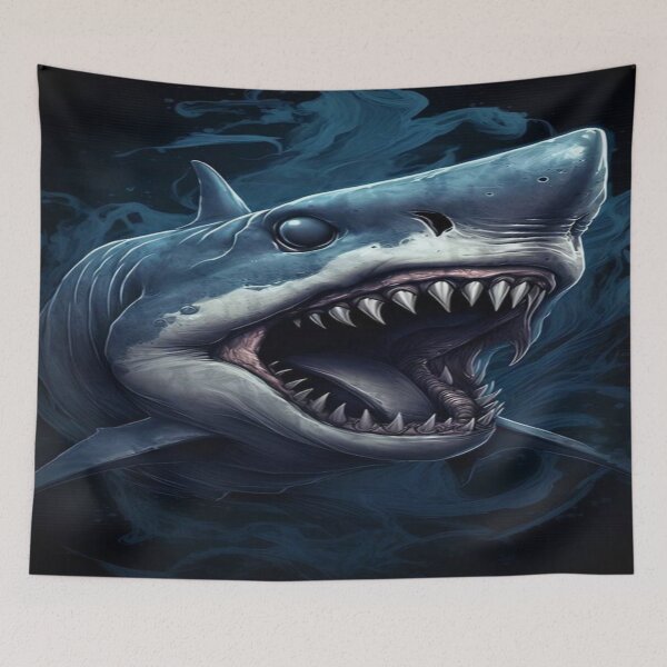 Item preview, shark designed and sold by pksart1.