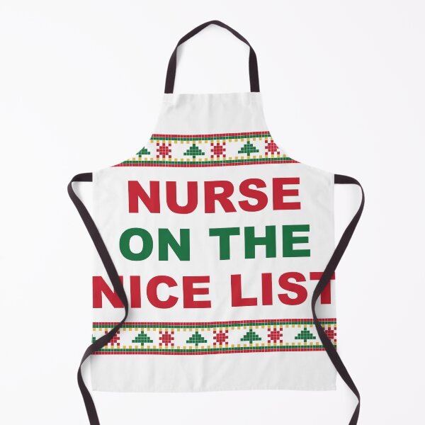 Item preview, Nurse On The Nice List Christmas Sweater designed and sold by Alphakenon.