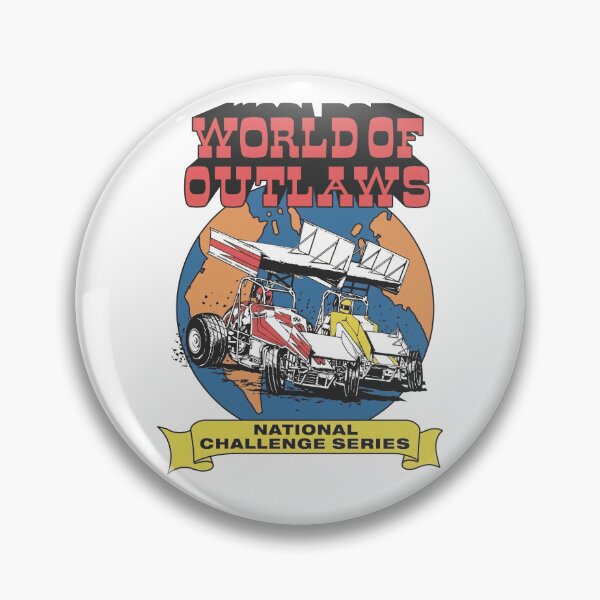 Item preview, World of Outlaws National Challenge Series Vintage 1983 Sprint Car Racing Logo designed and sold by EdGraphy.