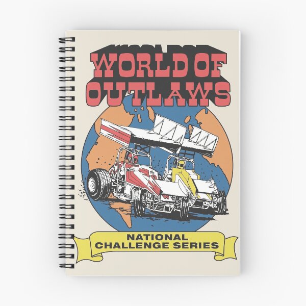 Item preview, World of Outlaws National Challenge Series Vintage 1983 Sprint Car Racing Logo designed and sold by EdGraphy.