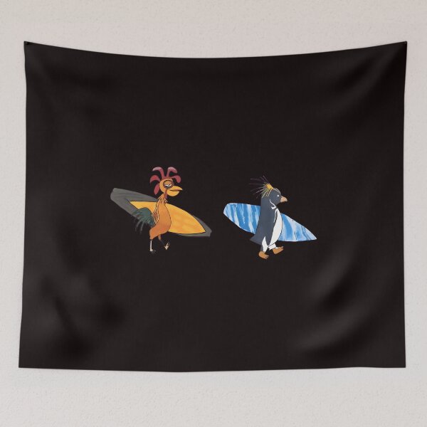 Item preview, Surfing Chicken and Penguin Pals Adventure designed and sold by Millle-Feuye.