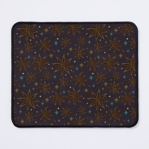 Item preview, Star Anise and Starlight Witchy Botanical Pattern designed and sold by VenusandMoon.
