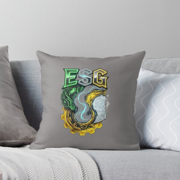 Item preview, Groovy Abstract Letter E S G Retro Vibe-42 designed and sold by MatilBarros.