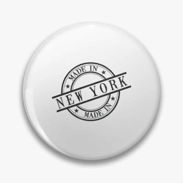 Item preview, Made In New York Stamp Style Logo Symbol Black designed and sold by zemenos.