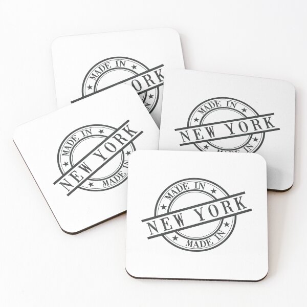 Item preview, Made In New York Stamp Style Logo Symbol Black designed and sold by zemenos.