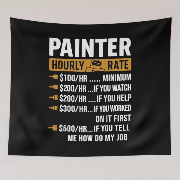 Item preview, funny painter designed and sold by Amareajaosa.