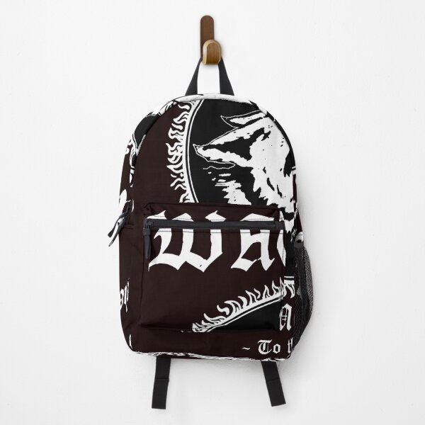 Item preview, WATAIN Black Metal Militia wolf trident designed and sold by AXA-Walahada.