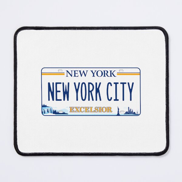 Item preview, New York City License Plate designed and sold by zemenos.