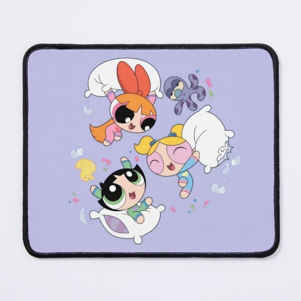 Item preview, Pillow Fight Sleepover Cute Trio - Y2K Pastel Cartoon Pajama Party Poster designed and sold by Billy Morfo™.