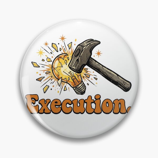 Item preview, Execution Hammer Smashing Lightbulb designed and sold by jrzvibe.
