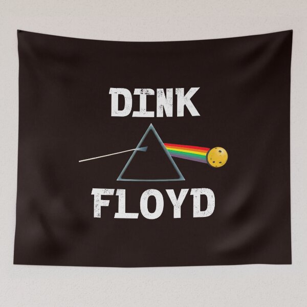 Aperçu de l'œuvre Parodie de pickleball Prism de Dink Floyd créée et vendue par AXA-Walahada.