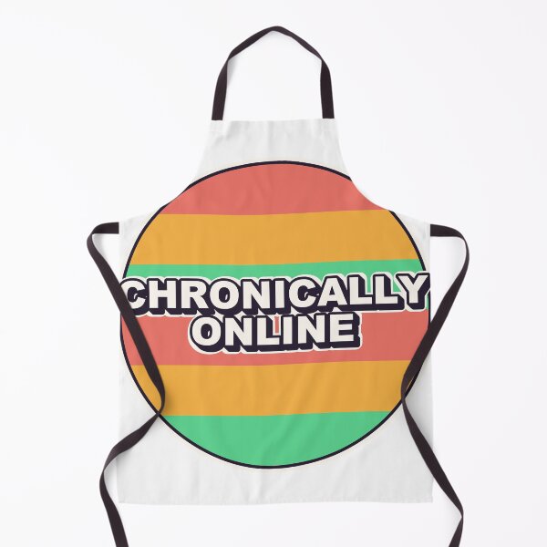 Item preview, Chronically Online Retro Meme Sticker designed and sold by Alphakenon.