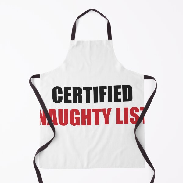 Item preview, Certified Naughty List Funny Christmas designed and sold by Alphakenon.