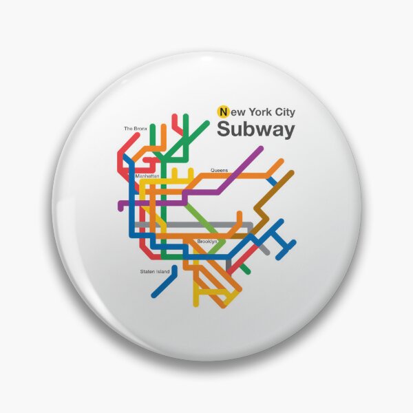 Item preview, Nyc Subway Diagram designed and sold by zemenos.
