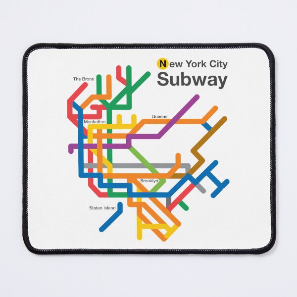 Item preview, Nyc Subway Diagram designed and sold by zemenos.