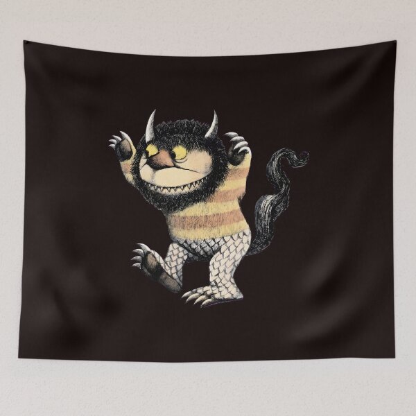 Item preview, Wild Monster Creature Illustration designed and sold by Artful-Blooms.