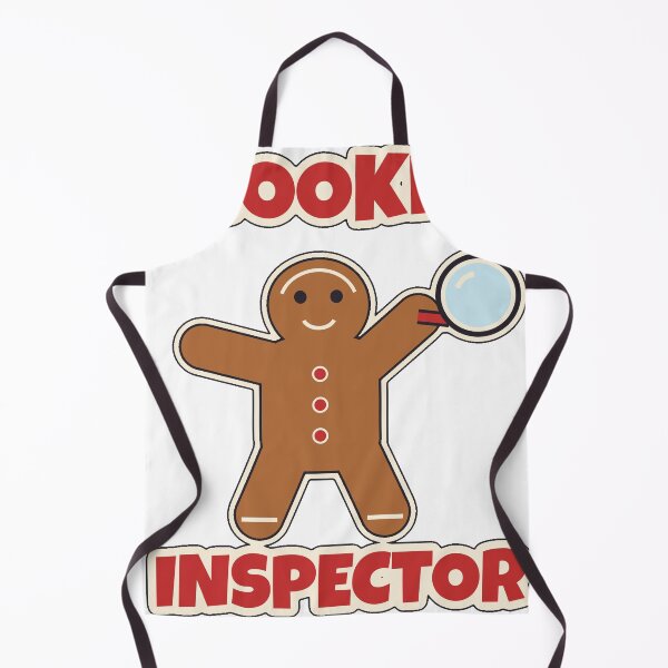 Item preview, Cookie Inspector Cute Gingerbread Christmas Baking designed and sold by WildEmberGoods.