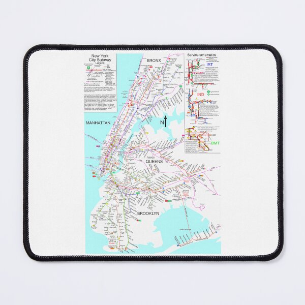 Item preview, Nyc Subway Map - New York City Subway Train designed and sold by zemenos.