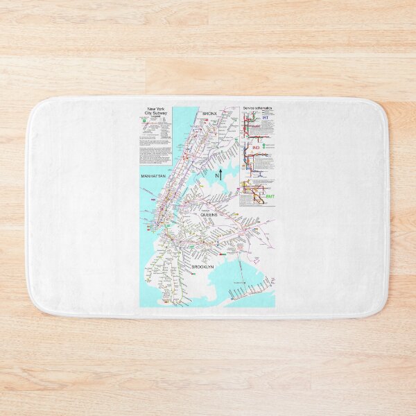 Item preview, Nyc Subway Map - New York City Subway Train designed and sold by zemenos.