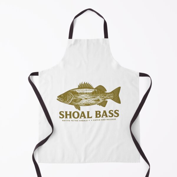 Item preview, Vintage Shoal Bass Native River Silhouette Graphic designed and sold by NobleCast .