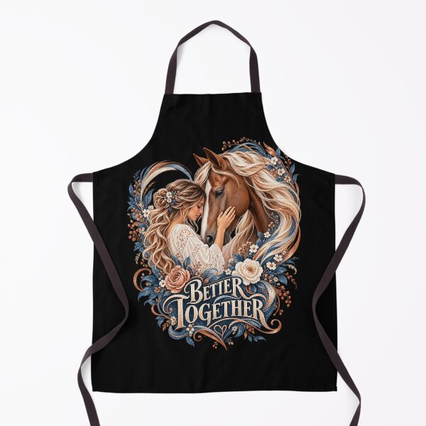 Item preview, Horse and Rider Heart Bond designed and sold by Knightzoro Studio.