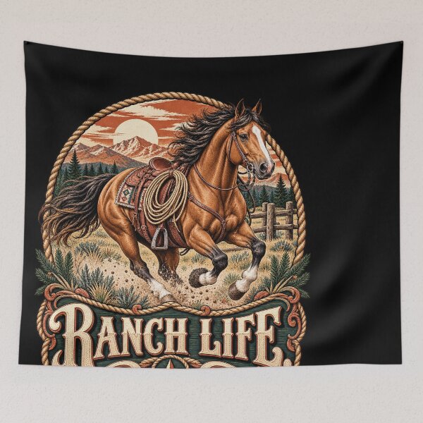 Item preview, Western Ranch Horse Heritage designed and sold by Knightzoro Studio.