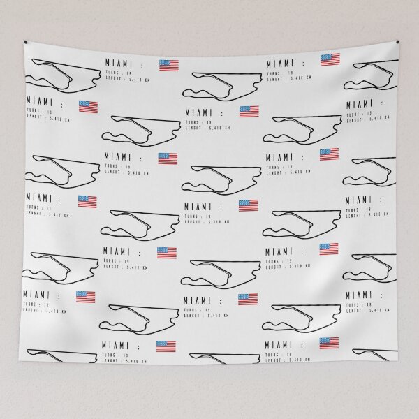 Item preview, Miami International Autodrome - Race Track designed and sold by kangses.