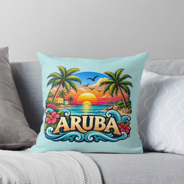 Item preview, Aruba Tropical Sunset - Caribbean Island Paradise designed and sold by Myra365Art.