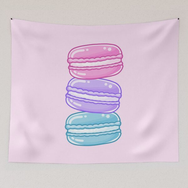 Aperçu de l'œuvre Stacked Macaron Tower créée et vendue par Super Neon Pixels .