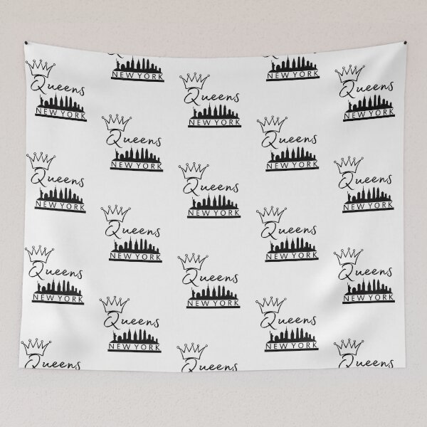 Item preview, Queens New York With Nyc Skyline With Crown Design designed and sold by zemenos.